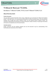 Infineon TriBoard TC3X4L V1.0 User Manual