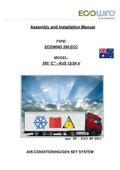 Lombardini ECOWIND 350 ECC Assembly And Installation Manual