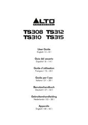 Alto professional TS312 Manuals | ManualsLib