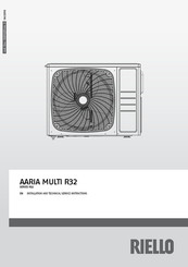 Riello AARIA MULTI 485 P Installation And Technical Service Instructions