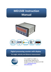 WOBIT MD150E Instruction Manual