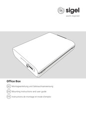 Sigel Office Box Mounting Instructions And User Manual