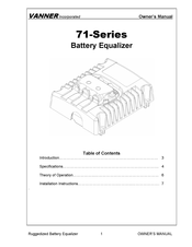 Vanner VANN-Guard 71 Series Owner's Manual