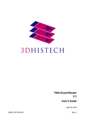 3DHISTECH TMA Grand Master 2.1 User Manual