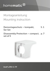 Homematic IP HmIP-eTRV-C-TP Mounting Instruction