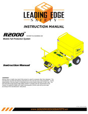LEADING EDGE SAFETY R2000 Instruction Manual