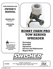 Swisher HOBBY FARM PRO 22000 Owner's Manual