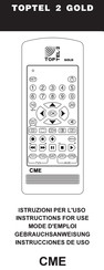CME TOPTEL 2 GOLD Instructions For Use Manual