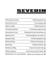 SEVERIN FM 7631 Instructions For Use Manual