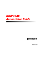 HIRSCH DIGI TRAC Manual