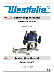 Westfalia 67 42 67 Instruction Manual