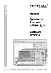 Hameg HM5014 Manual