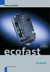 Siemens Ecofast 3RK1 323-2AS54-1AA0 Manual