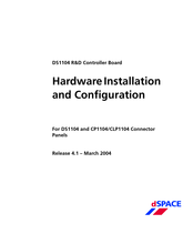 Dspace Ds1104 Manuals Manualslib