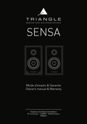 Triangletube SENSA Series Owner's Manual