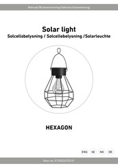 RUSTA HEXAGON Manual