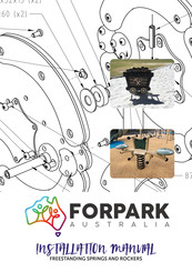 Forpark Australia FREESTANDING SPRINGS AND ROCKERS Installation Manual