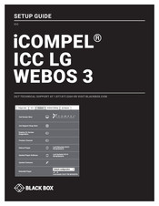 Black Box iCOMPEL ICC LG WEBOS 3 Setup Manual
