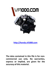 Honda VF1000F-II Owner's Manual