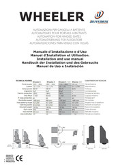 Dieffematic Wheeler Series Installation And Use Manual