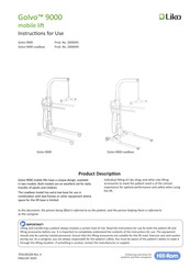 Liko Golvo 9000 Lowbase Manuals Manualslib
