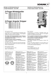 SCHUNK 307135 Assembly And Operating Manual