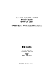 HP 747i/50 Owner's Manual