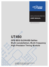 UNICORECOMM UT4B0 Installation And Operation User Manual
