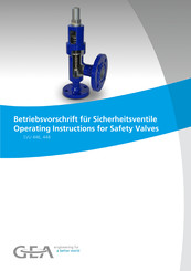 GEA SVU 448 Operating Instructions Manual