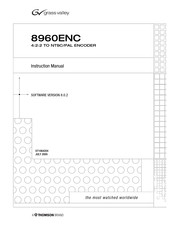 GRASS VALLEY 8960ENC - Instruction Manual