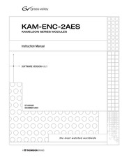 GRASS VALLEY KAM-ENC-2AES Instruction Manual