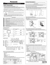 Panasonic CZ-NS4P Installation Manual