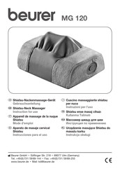 Beurer MG 120 Instructions For Use Manual