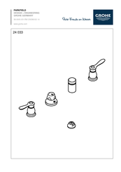 Grohe 24 033 Manual