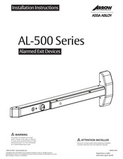 Assa Abloy Arrow AL-500 Series Installation Instructions Manual
