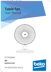 Beko EFT4100WN User Manual