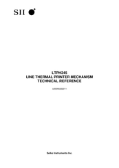 Seiko LTPH245 Technical Reference