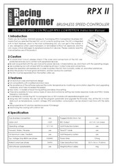 Yokomo X Series Instruction Manual