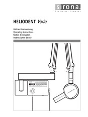 Sirona HELIODENT Vario Operating Instructions Manual