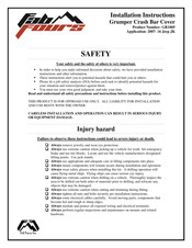 Fab Fours GR1005 Installation Instructions