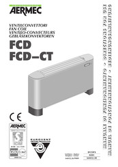 AERMEC FCD Directions For Use Manual