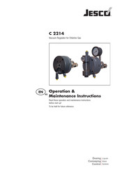 Jesco C 2214 Operation & Maintenance Instructions Manual