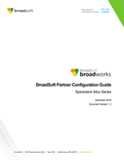Cisco BroadSoft BroadWorks Spectralink 8453 Configuration Manual
