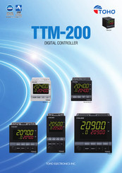 TOHO TTM-207 Series Manual