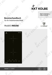 KKT KOLBE IND290 Instruction And Installation Manual