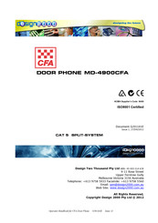 Design 2000 MD-4900CFA Handbook