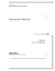 Grass Valley 2041EDA Instruction Manual
