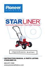 Pioneer Athletics STARLINER V6 Instruction Manual & Parts List
