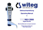 Witeg TITREX 2000 Operating Manual