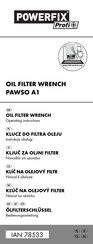 Powerfix 78533 Operating Instructions Manual